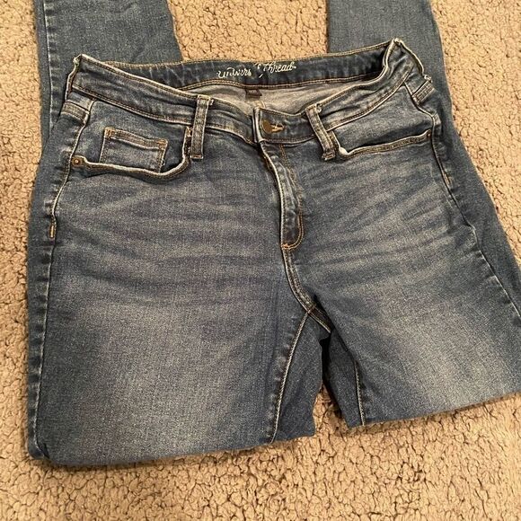 Universal Thread Cropped Curvy Skinny Jean Size 10 - Picture 11 of 11